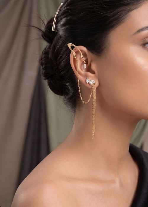 Afterglow Chain Ear Cuff