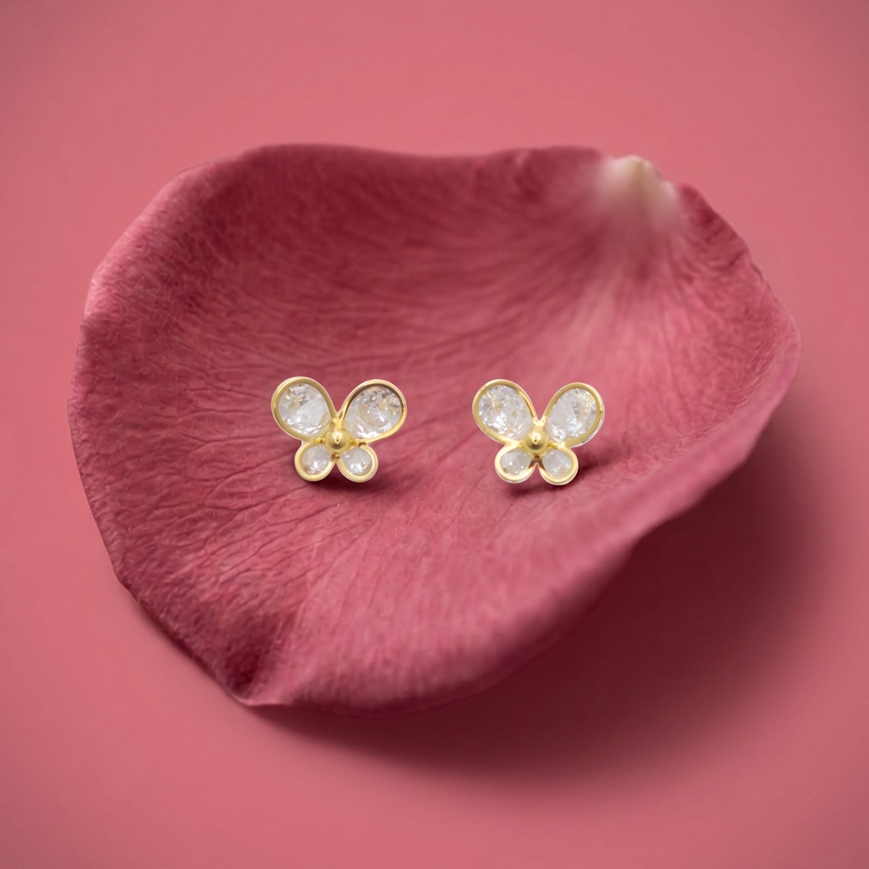 Glass Wing Studs