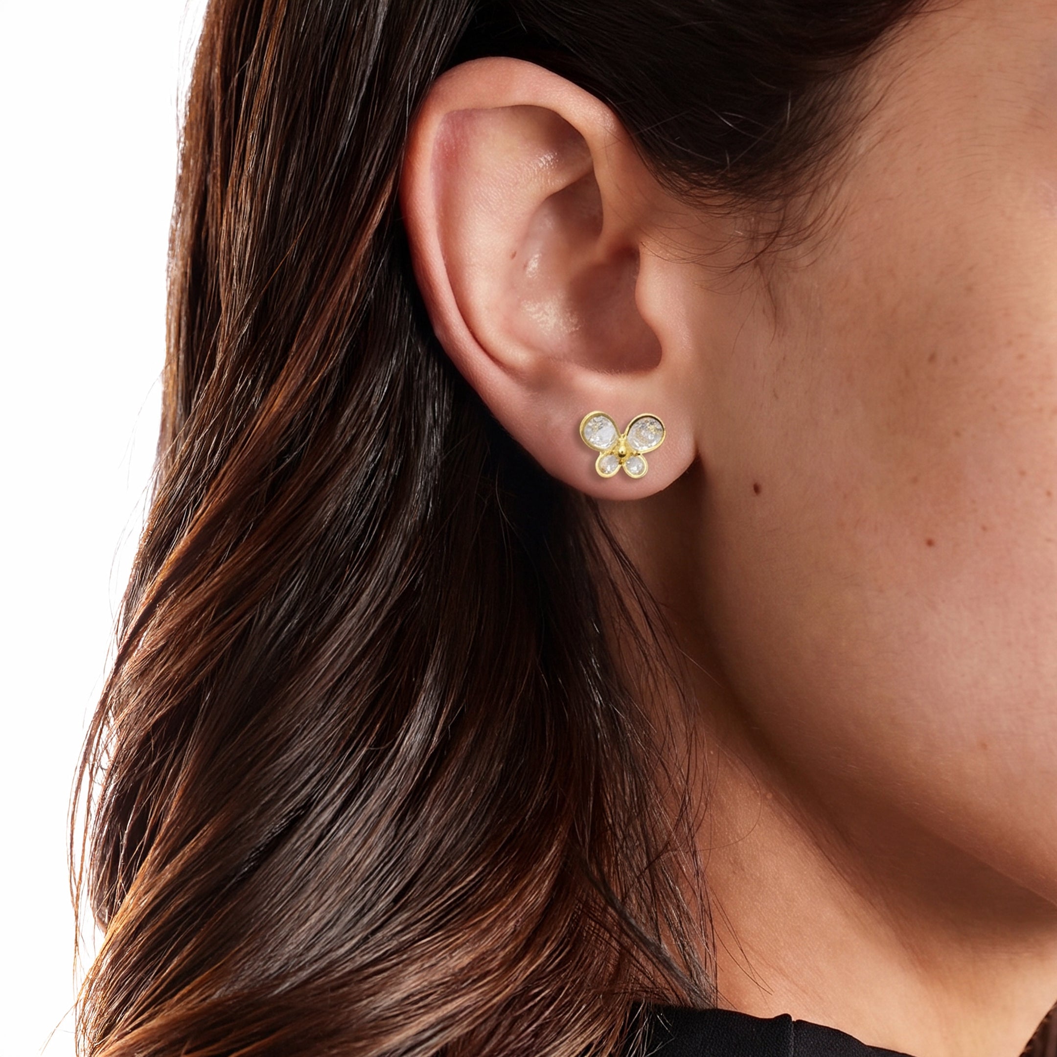 Glass Wing Studs