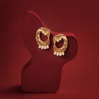 Pearl Drip Hoops