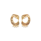 Pearl Drip Hoops