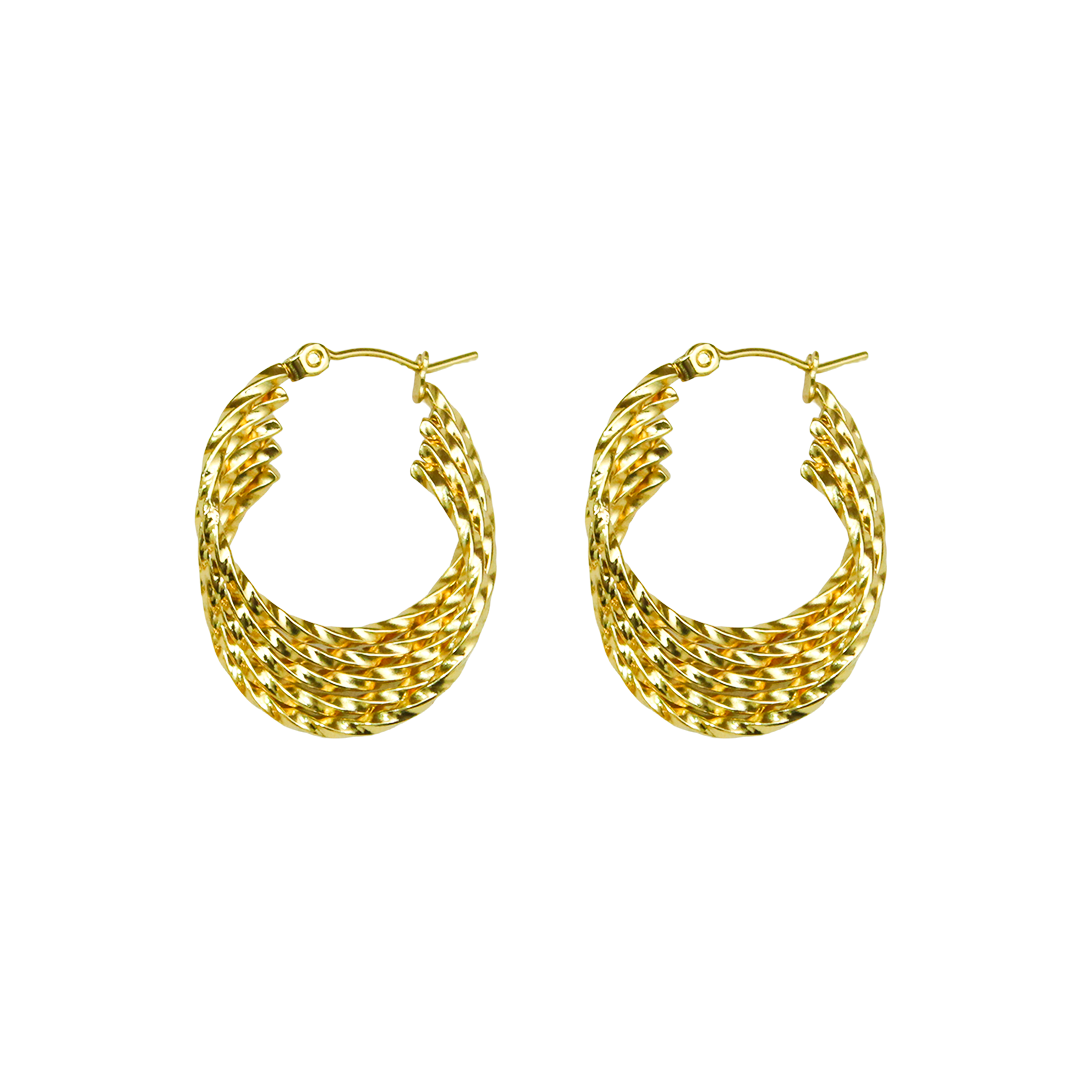 The Twisted Muse Hoops