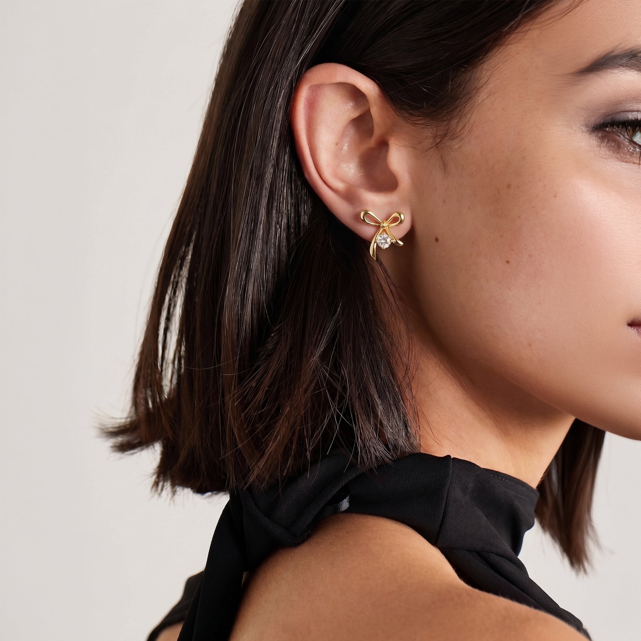 The Ribbon Tie Studs