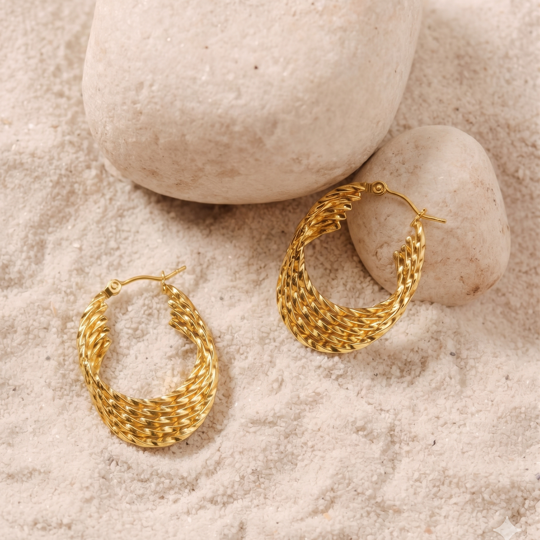 The Twisted Muse Hoops